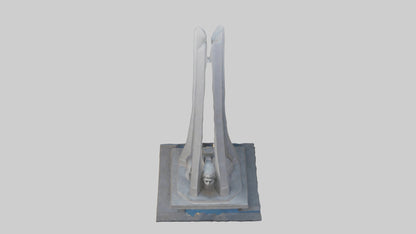 The Dawn of a New Era monument model 3D model