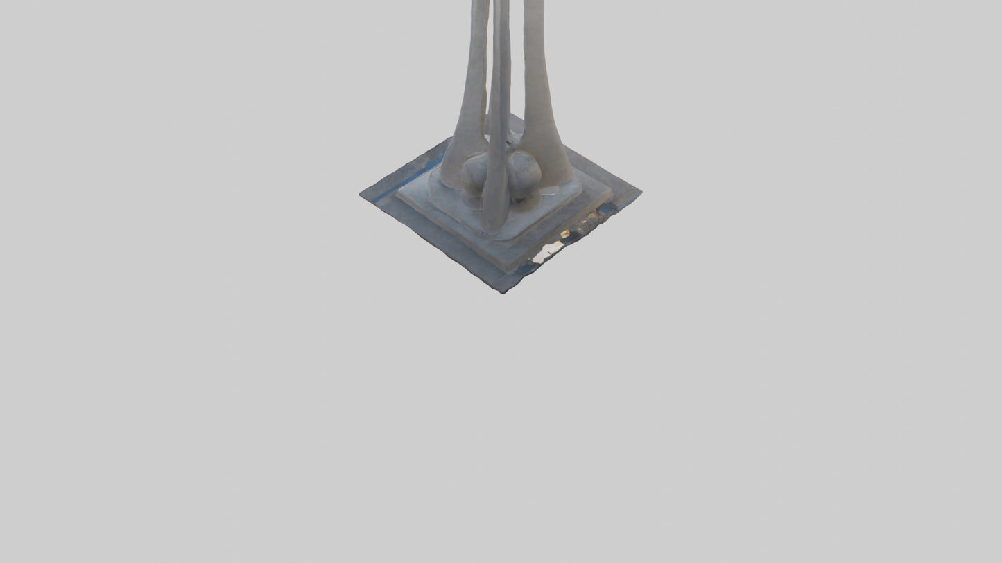 The Dawn of a New Era monument model 3D model