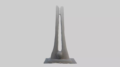 The Dawn of a New Era monument model 3D model