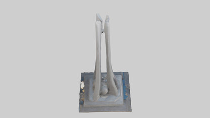 The Dawn of a New Era monument model 3D model
