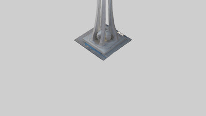 The Dawn of a New Era monument model 3D model