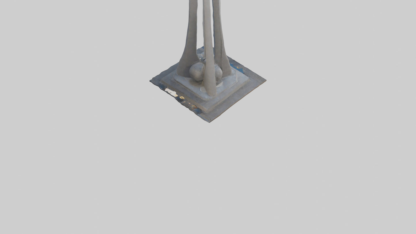 The Dawn of a New Era monument model 3D model