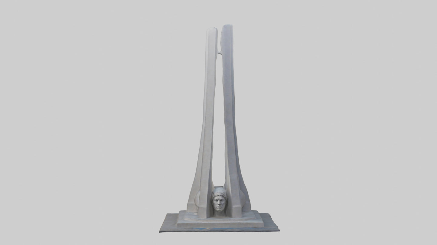 The Dawn of a New Era monument model 3D model