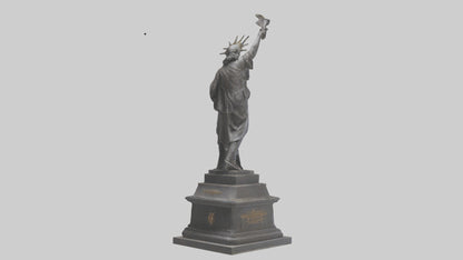 The Dawn of Independence statue model 3D model