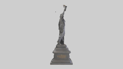 The Dawn of Independence statue model 3D model