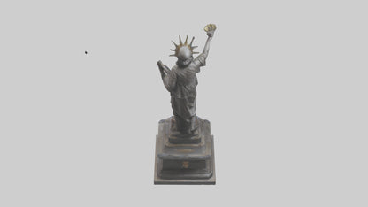 The Dawn of Independence statue model 3D model