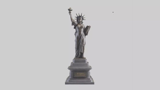 The Dawn of Independence statue model 3D model