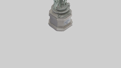 The Defenders of Liberty statue model 3D model