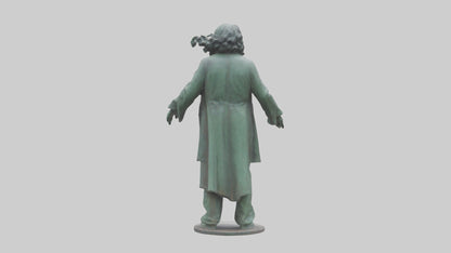 The Doors statue model 3D model