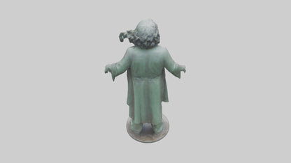 The Doors statue model 3D model