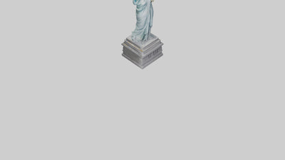 The Dream of Liberty statue model 3D model