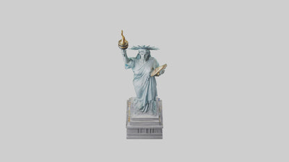 The Dream of Liberty statue model 3D model