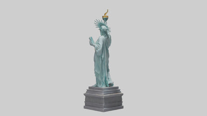 The Dream of Liberty statue model 3D model