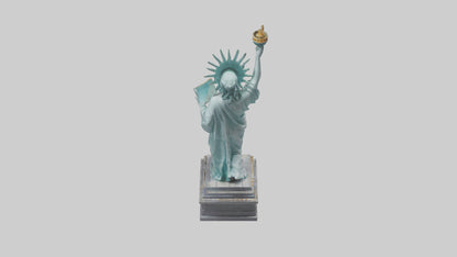 The Dream of Liberty statue model 3D model