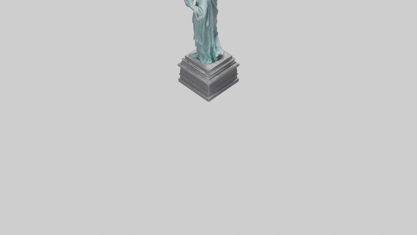 The Dream of Liberty statue model 3D model