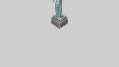 The Dream of Liberty statue model 3D model