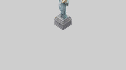 The Dream of Liberty statue model 3D model