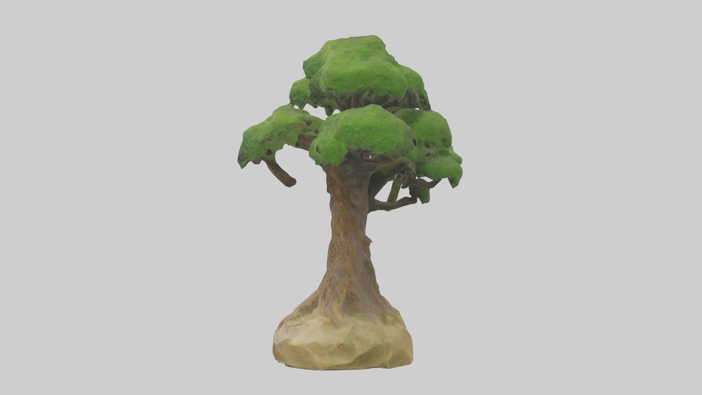 The Earth Tree Sculpture model 3D model