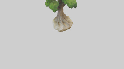 The Earth Tree Sculpture model 3D model