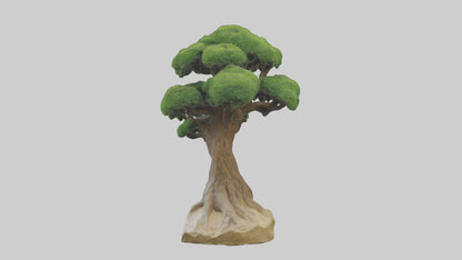 The Earth Tree Sculpture model 3D model
