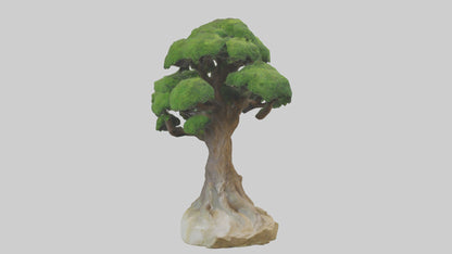The Earth Tree Sculpture model 3D model