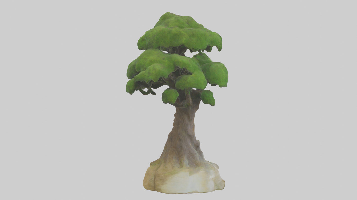 The Earth Tree Sculpture model 3D model