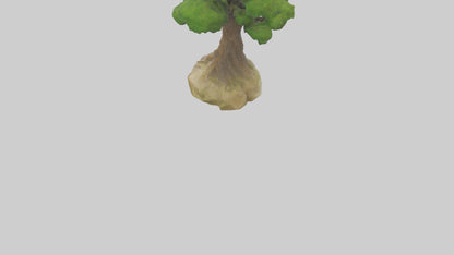 The Earth Tree Sculpture model 3D model