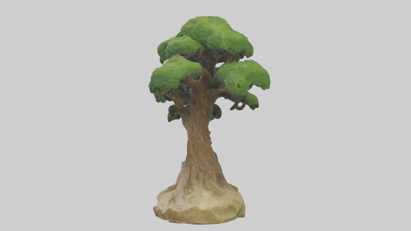 The Earth Tree Sculpture model 3D model