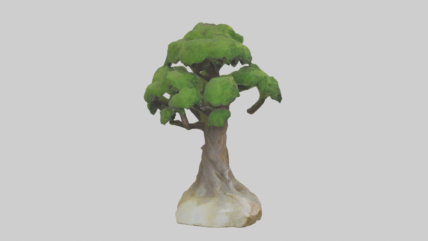 The Earth Tree Sculpture model 3D model