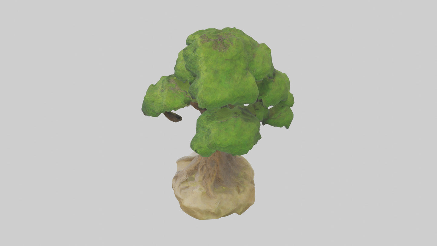 The Earth Tree Sculpture model 3D model