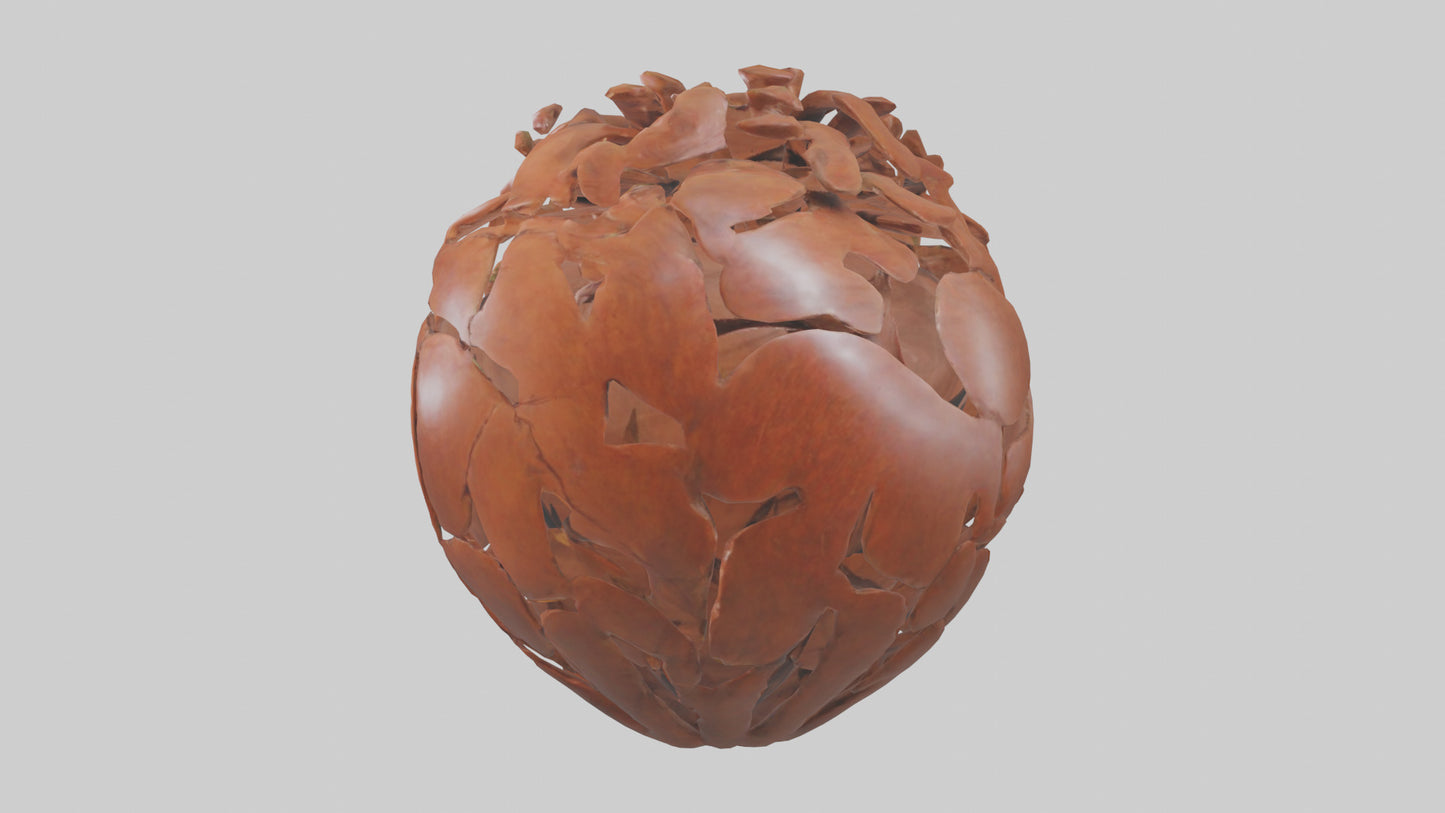 The Earths Heart Sculpture model 3D model