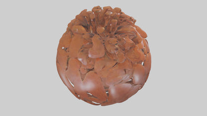 The Earths Heart Sculpture model 3D model