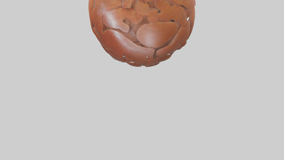 The Earths Heart Sculpture model 3D model