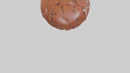 The Earths Heart Sculpture model 3D model