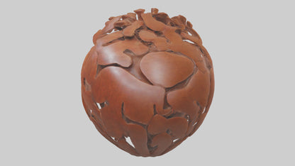 The Earths Heart Sculpture model 3D model