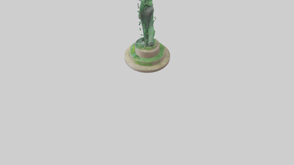 The Eco Revolution Statue model 3D model