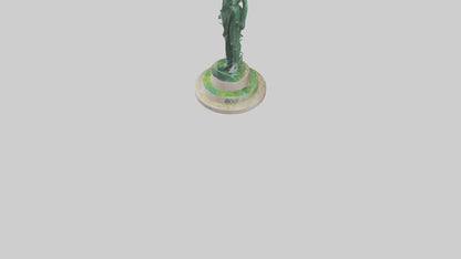 The Eco Revolution Statue model 3D model
