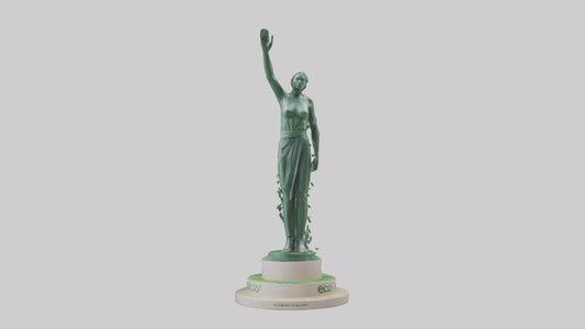 The Eco Revolution Statue model 3D model