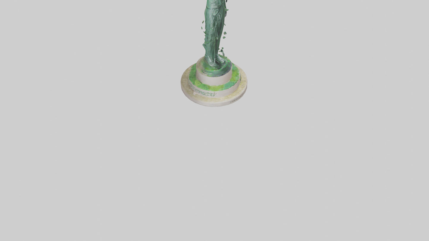 The Eco Revolution Statue model 3D model