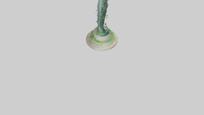 The Eco Revolution Statue model 3D model