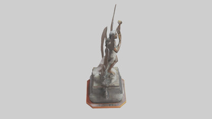 The Journey to Emancipation statue model 3D model