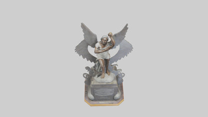 The Journey to Emancipation statue model 3D model