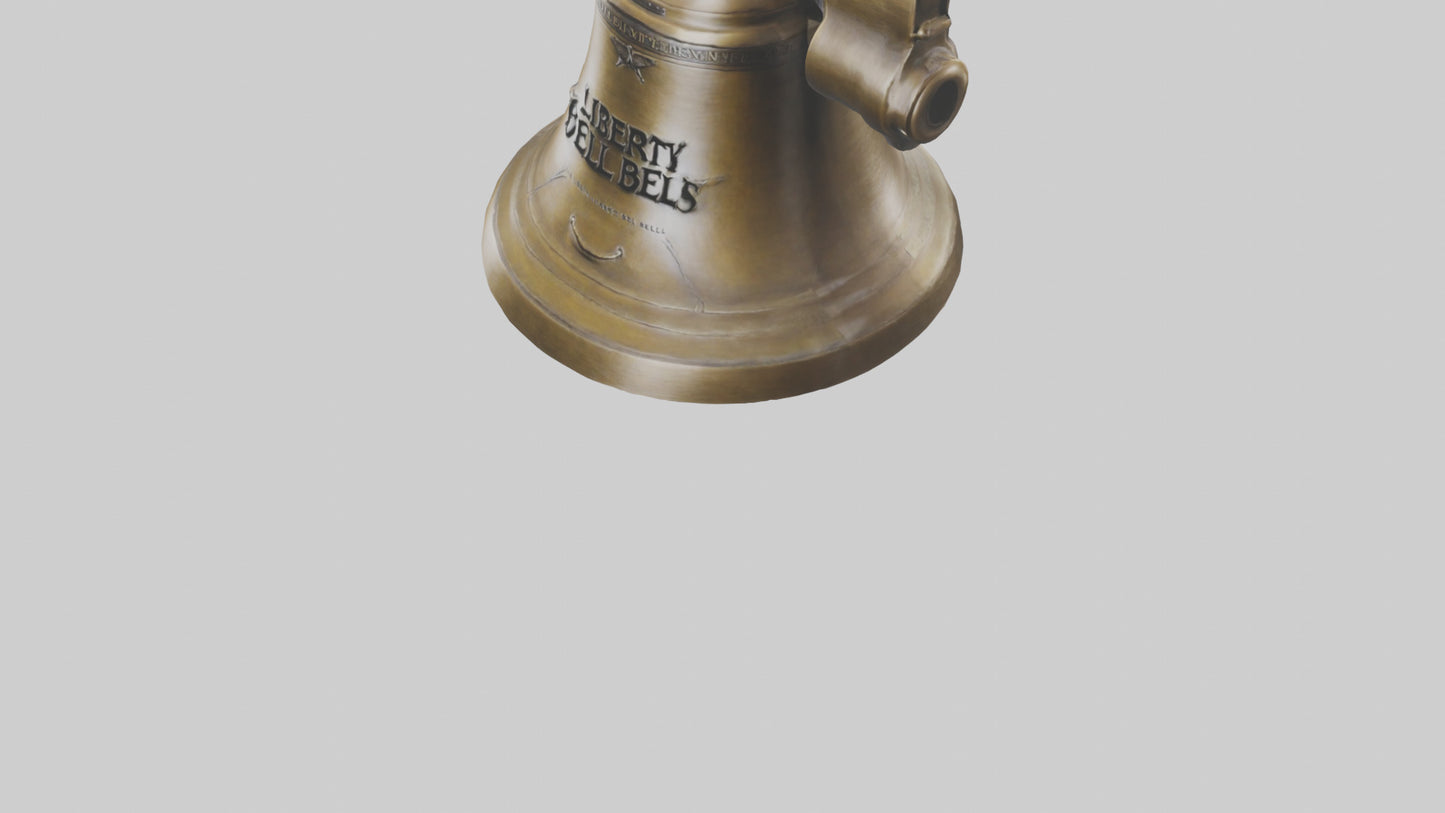 The Liberty Bell statue model 3D model