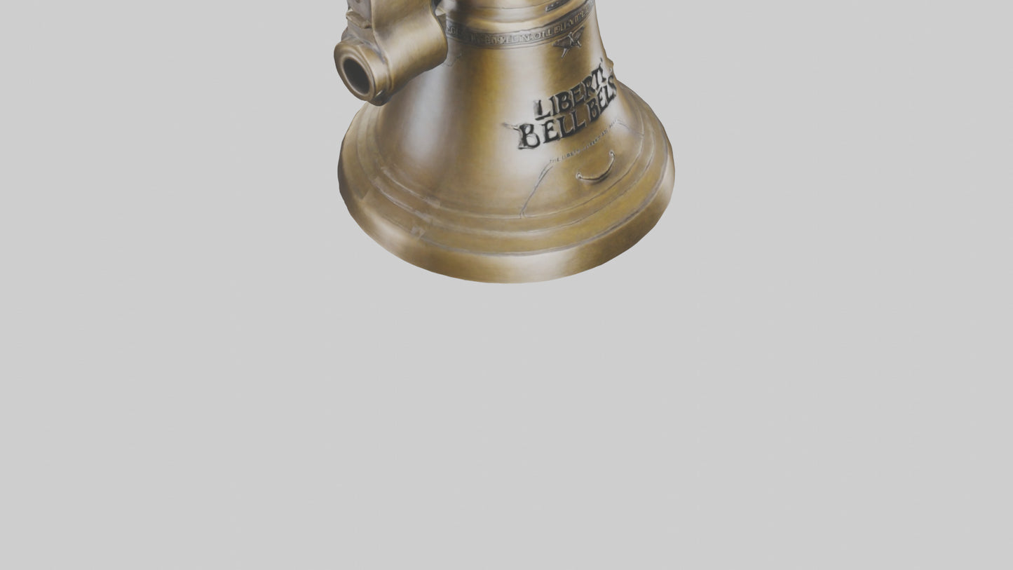 The Liberty Bell statue model 3D model