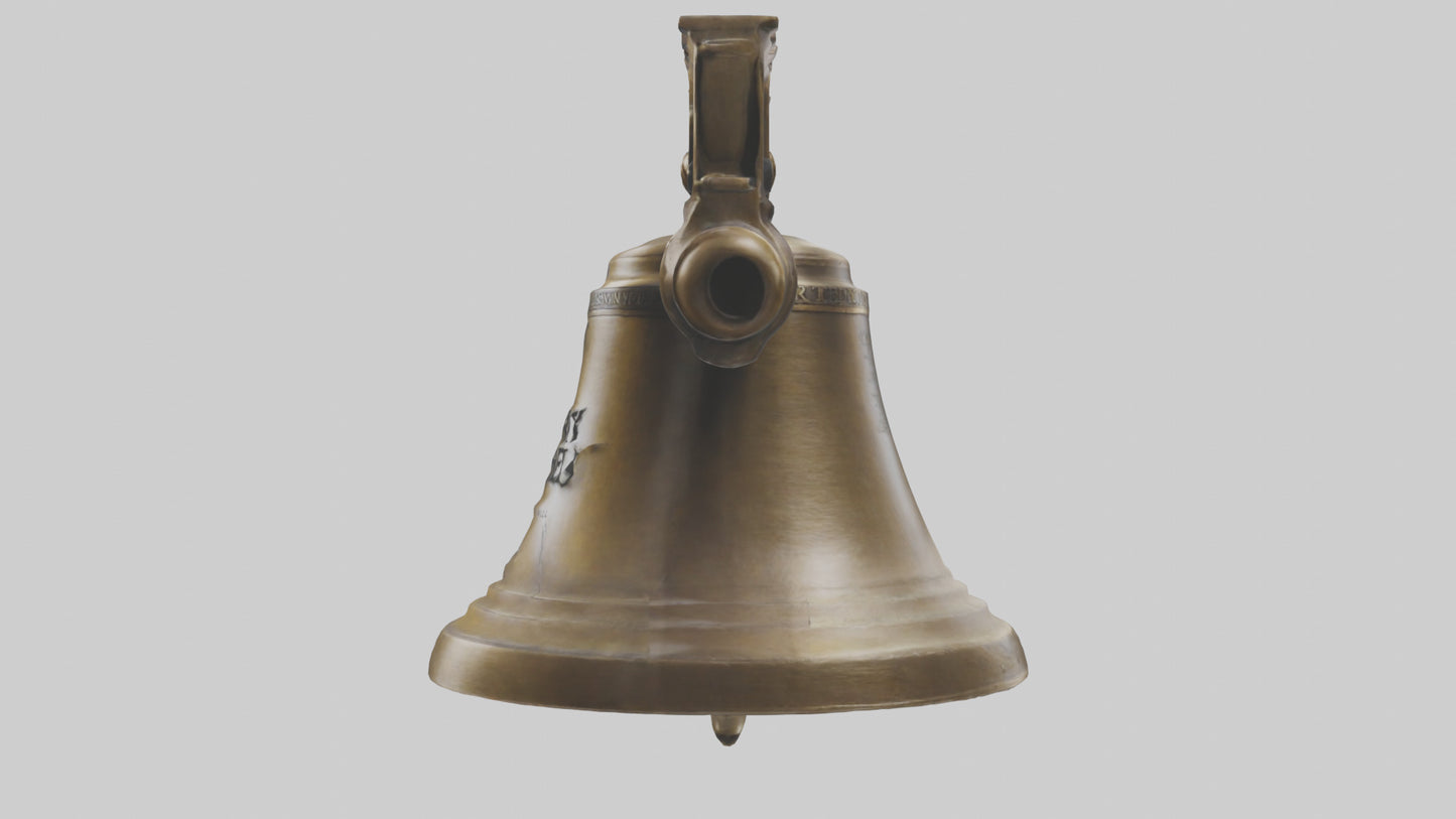 The Liberty Bell statue model 3D model