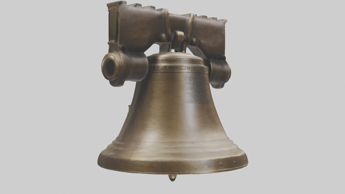 The Liberty Bell statue model 3D model