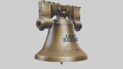 The Liberty Bell statue model 3D model