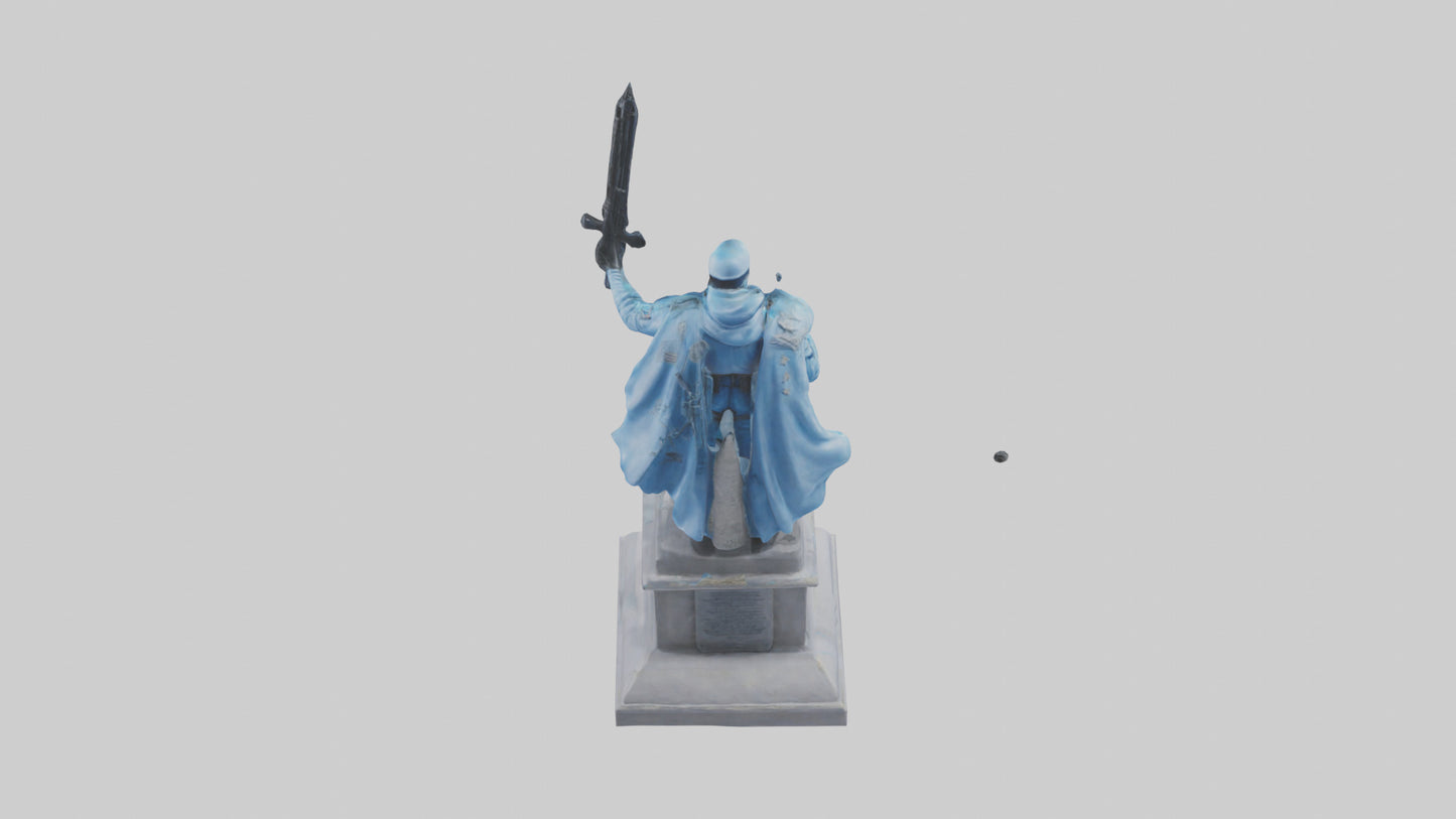 The Peacekeepers Duty statue model 3D model