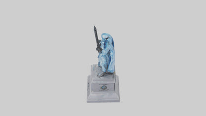The Peacekeepers Duty statue model 3D model