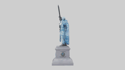 The Peacekeepers Duty statue model 3D model